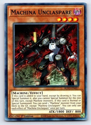 Machina Unclaspare Common Blazing Vortex BLVO-EN027 LP