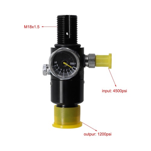 Replacement Air Tank Regulator Output 1200Psi Metal Pressure Regulator - Bild 2 von 12