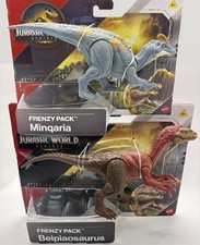 Jurassic World Rebirth Frenzy Pack MINQARIA  Beipiaosaurus Figures 2025 NIP