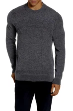 NWOT Mens 7 Ted Baker London Mixme Directional Ribbed Crewneck Sweater msrp $175