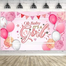 Baby Shower Party Backdrop Decorations