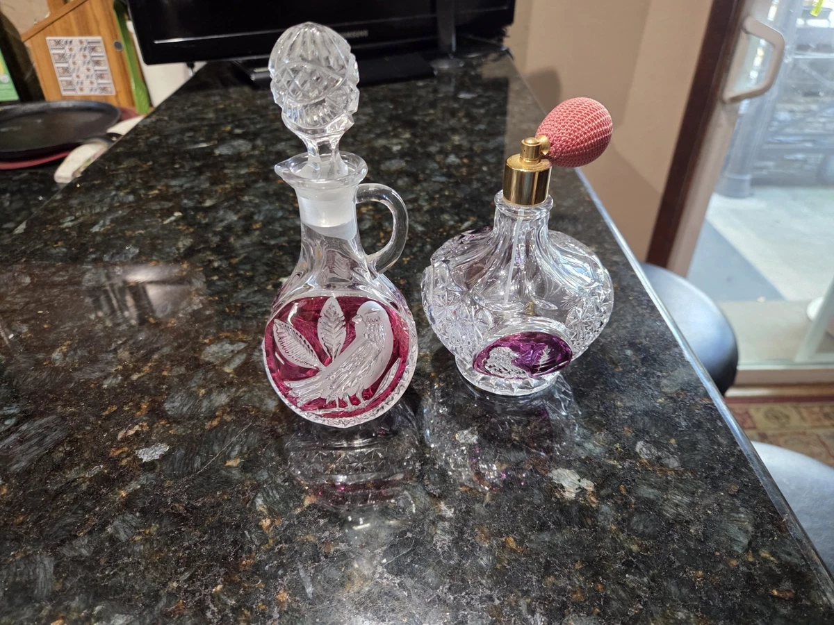 vintage crystal decanter products for sale | eBay