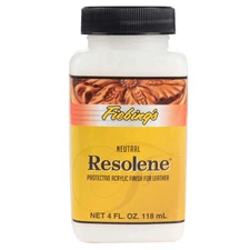 Fiebing's Acrylic Resolene 4oz Leather Finish Water Resistant Glossy Protection
