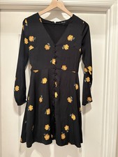 Women’s Madewell Lily Blossom button-front dress in "Floating Florets" size 0