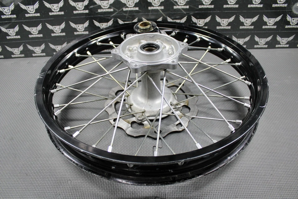 Suzuki RMZ450 2018 OEM rueda trasera negra llanta buje rotor 64100-37K01 19 X 2,15 Foto 4 de 4