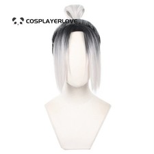 Gagamaru Gin Wig Cosplay Gagamaru Gin Wig Cosplay Headwear for cosplay Halloween