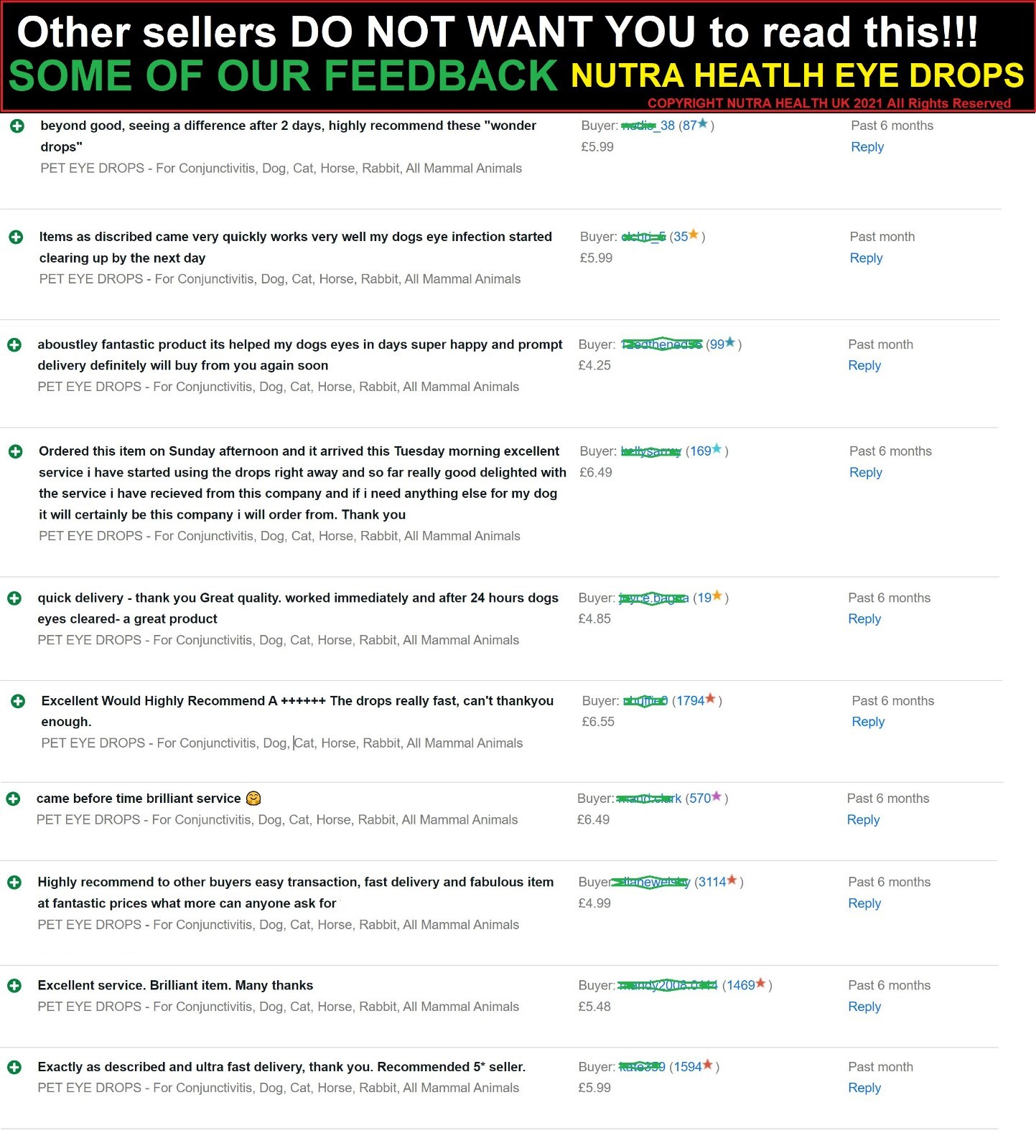 Eye Drops for Cats & Kittens Conjunctivitis Treatment For Adult Cat or