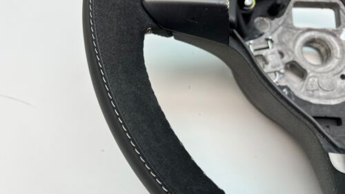 VW Polo 6R 3-Speichen Lederlenkrad Alcantara 6R0419091D - Bild 3 von 13