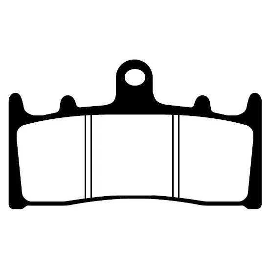 EBC Sintered Rear Brake Pads – Fits Suzuki GSX1400 (2001-2007) – FA254HH – 1 Set