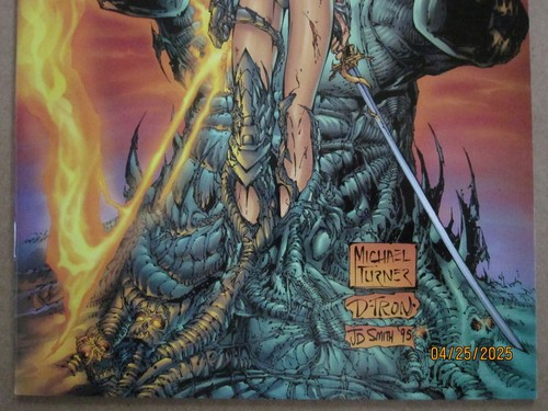 1996 IMAGE TOP COW COMICS WITCHBLADE #4 MICHAEL TURNER & CHRISTINA Z. SIGNED CVR - Picture 4 of 10