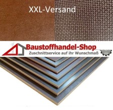 12mm Siebdruckplatte Zuschnitt Anhängerplatte Birke Betoplan  80€/m² Sieb/Film