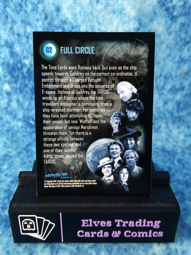 Doctor Who: The Definitive Collection Series 2 SINGLE Non-Sport Trading Card - Picture 98 of 204