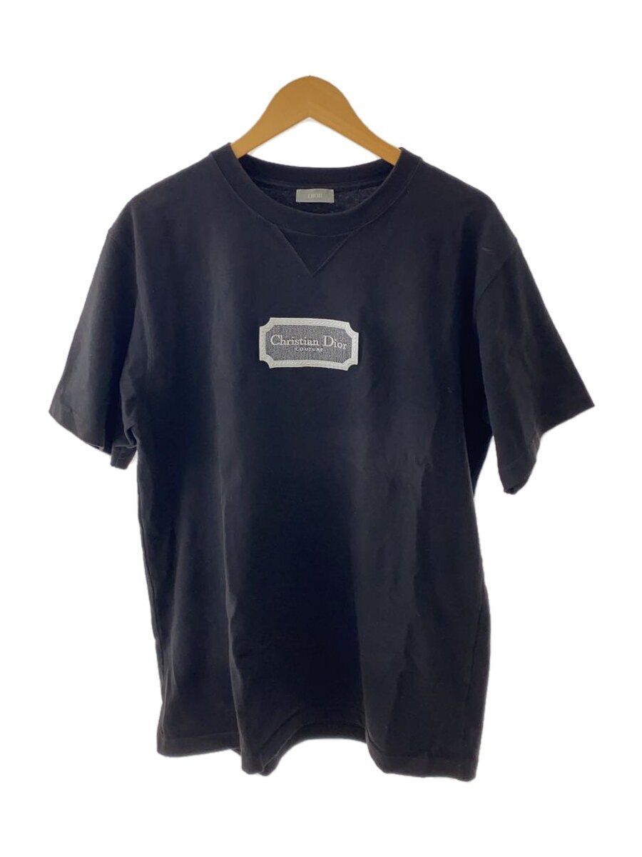 Dior HOMME T-shirt Couture Signature Logo Embroidered Tee XL 