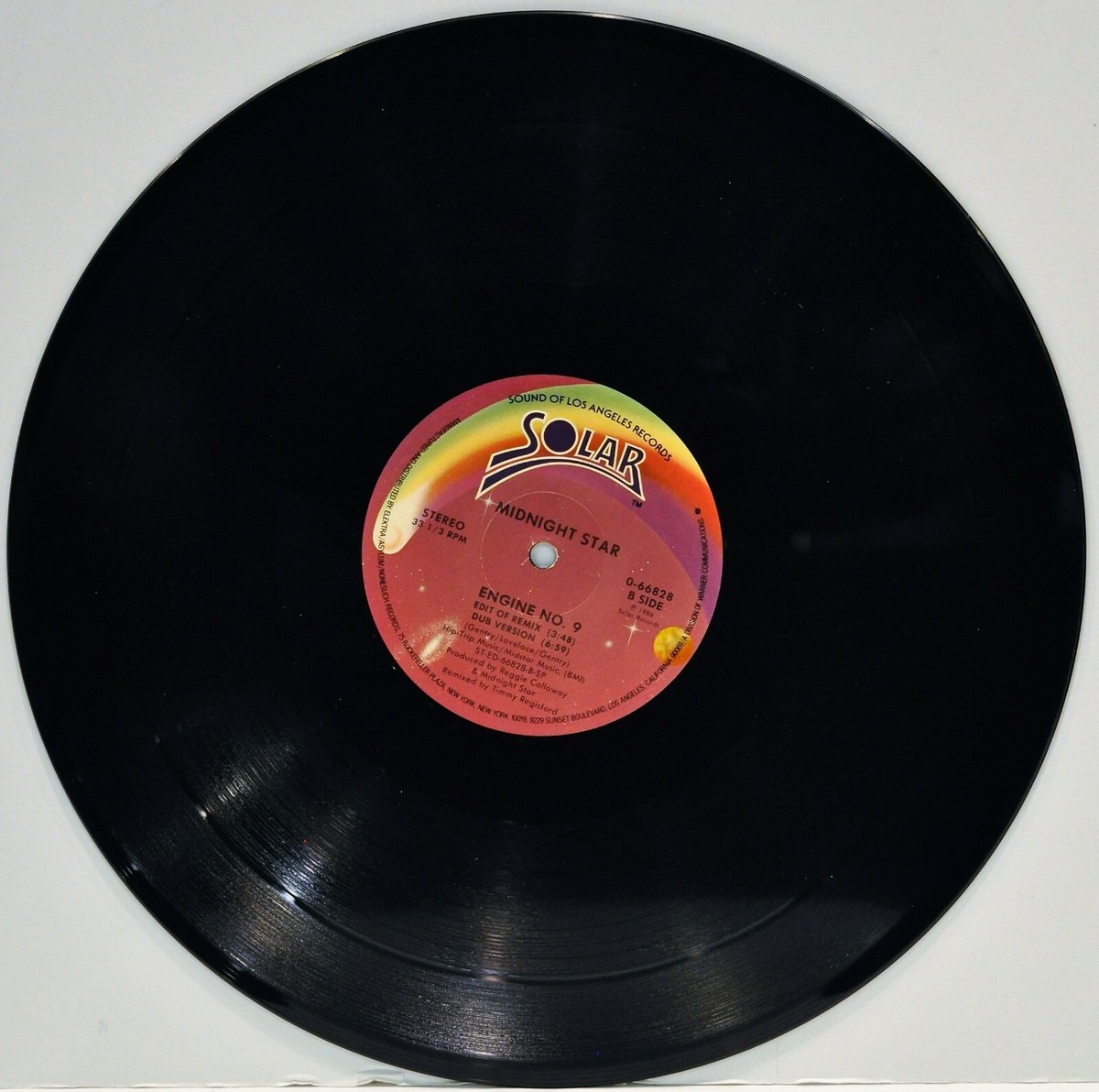 Midnight Star Engine No. 9 Instrumental Vocal Extended Mix LP