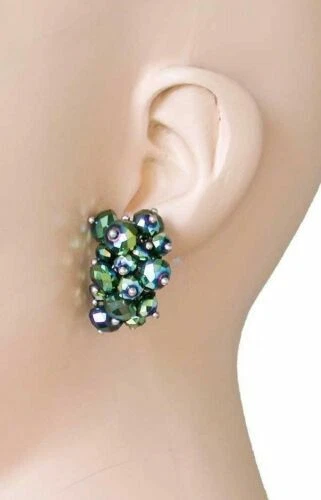 Glass Huggie Fashion Earrings