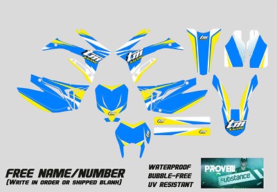 GRAPHICS KIT TM RACING 2015 2016 2017 2018 2019 2020 2021 125 144 250 300 450 MX