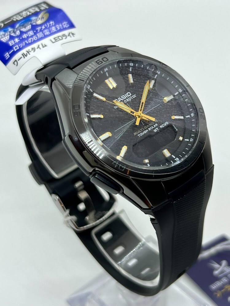Casio Wave Ceptor WVA-M640B-1A2JF Multi Band 6 Men Watch 52 × 43.5