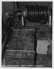 ORIGINAL 1946 PHOTO 591st AAF BASE UNIT 1st M-A-T GROUP MOBILE RADIO EQUIPMENT10