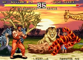 Data East NEO GEO AES Beat'em Up KARNOV'S REVENGE CIB Fighter's History Dynamite