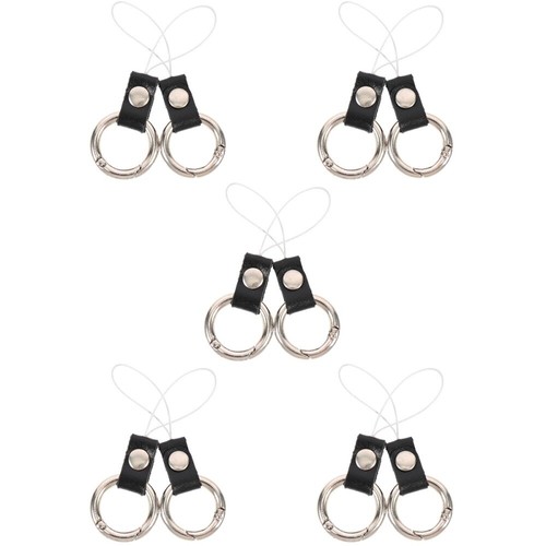 5 PCS Mobile Phone Ring Buckle Hand Lanyard Cellphone Charm Strap - 第 1/12 張圖片