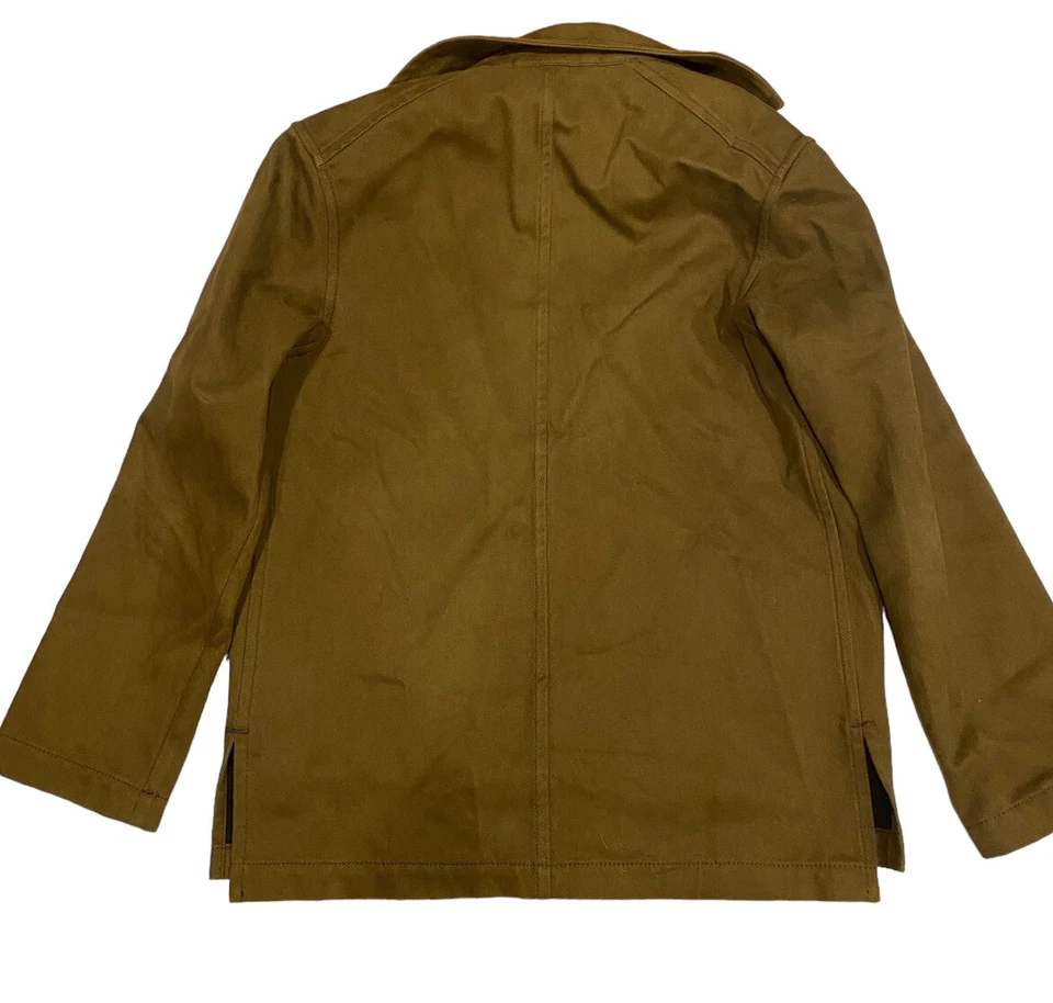 Acne Studios Mens Cotton Twill Military Olive Chore Coat Size 44 Bulgaria - Imagem 4 de 4