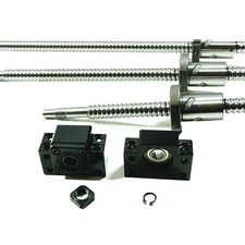 Precision (TRUE C7) Ball Screw 1605 & BF/BK12 Support 500/600/800/1200/1300mm