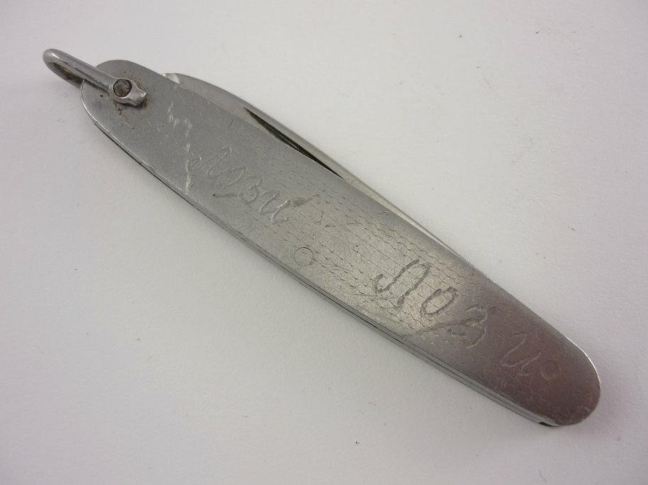 Vintage LARK Mini Pocket Knife Decorated Stainless Steel 1960s` eBay