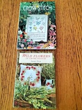 WILDBLUMEN IM KREUZSTICH, FLORAL CROSS STITCH GEBUNDENE B&Uuml;CHER