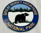 Smoky Mountains National Park Heavy Metal Vintage Style Steel Sign