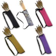 NYLON RECURVE/LONGBOW SHOULDER BACK /SIDE/WAIST/HIP ARROW QUIVER BAG