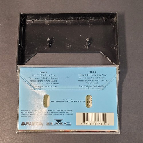 Music Cassette Tape - 1x Crash Test Dummies - God Shuffled His Feet 1993 - VG/Ex - Picture 5 of 7