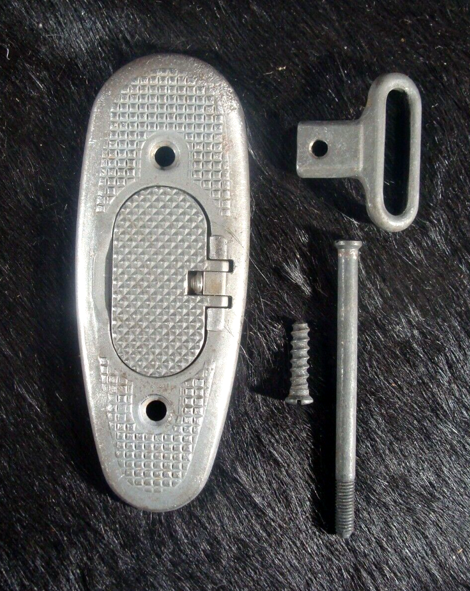 USGI M1 Garand Rifle Butt Plate, Sling Loop & Screws