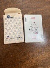 VINTAGE DELTA AIR LINES SET OF PLAYING CARDS (12A)