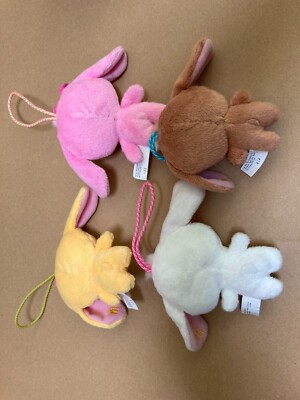 Sanrio Sugarbunnies McDonald's Strap Mascot Plush Toy Set of 4