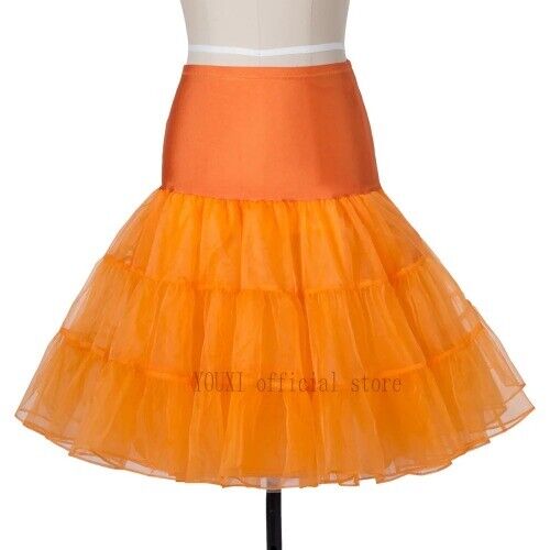 Skirts Vintage 50s 60s BallGown TutuSkirt Swing Rockabilly Petticoat Underskirt - Bild 29 von 35