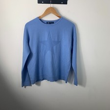 Crew Clothing Pullover Damen mittelblau Stern...