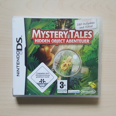 Mystery Tales Hidden Object Abenteuer in OVP mit Anleitung Nintendo DS Spiel NDS
