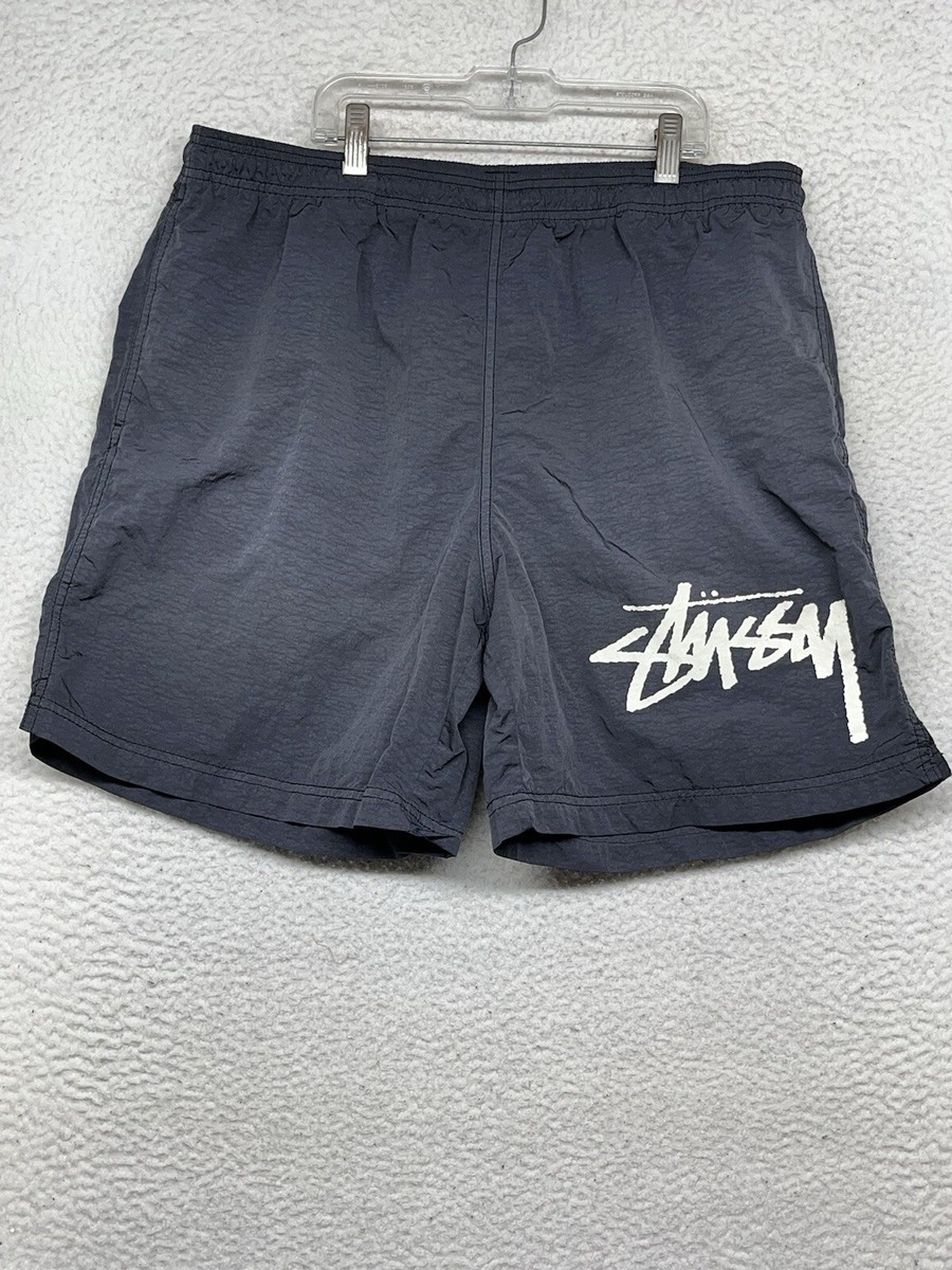 Nike x Stussy Water Shorts Mens Large Black Swoosh White Tag Nike x Stussy Water Shorts Mens Large Black Swoosh White Tag