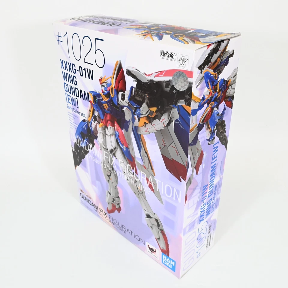 Bandai Gundam Fix Figuration Metal Composite Wing Gundam EW XXXG-01W 1025 Figure - Image 4 of 4