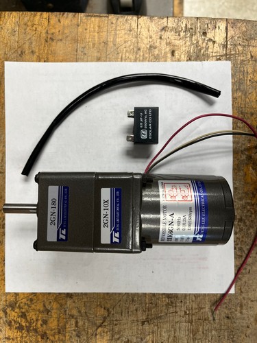 New 1 RPM 115V Induction Gear Motor - Picture 6 of 7