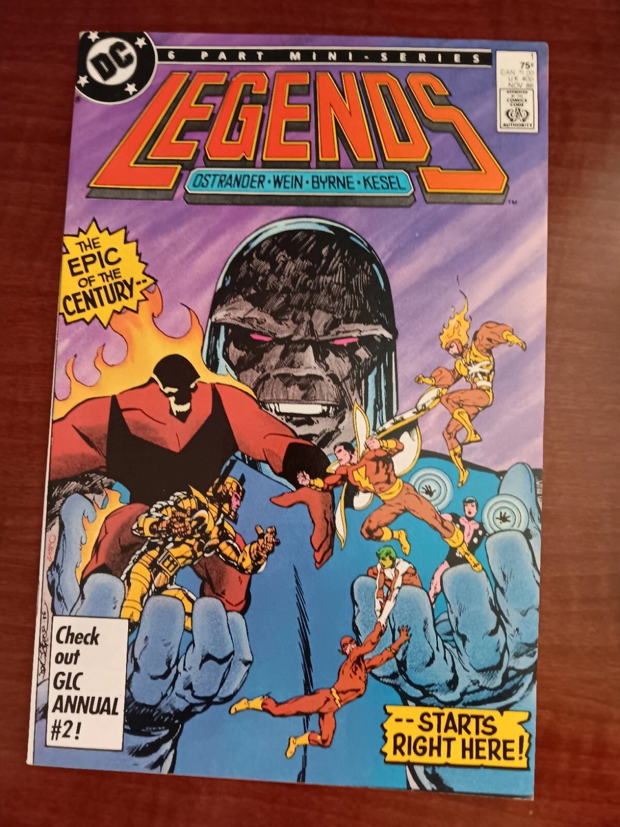 Legends #1 (1986) DC 1st Appearance Of Amanda Waller Brimstone,NM