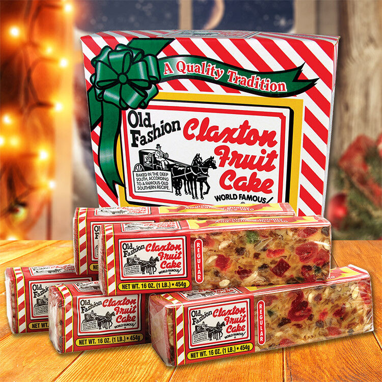 Amazon.com: Claxton Fruit Cake Regular-Dark Sampler-Packed in New, Claxton  Gift Carton : Grocery & Gourmet Food