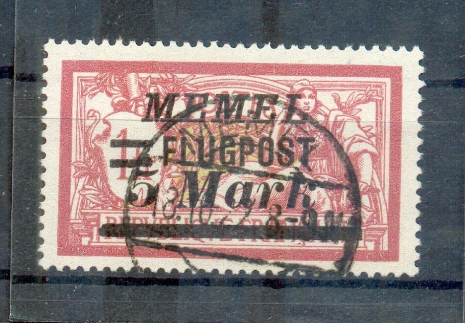 Memel 105III ABART Cancelled BPP 80EUR (R5177