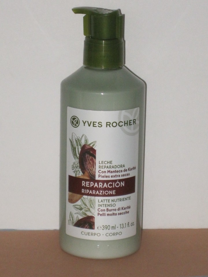 YVES ROCHER REPAIR NOURISHING BODY MILK 390 ml. (EXTRA DRY SKIN)(SHEA