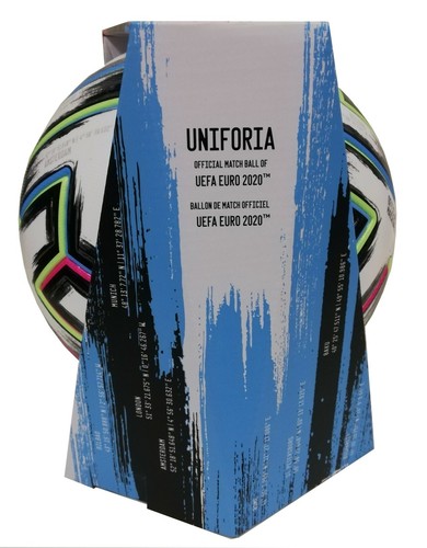 Balón De Partido Original Adidas Uniforia EM PRO EURO 2020 Final Londres SILB - Imagen 15 de 19