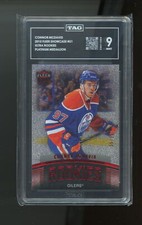 2015-16 Fleer Showcase Ultra Rookies Connor McDavid 35/99 Graded 9 TAG