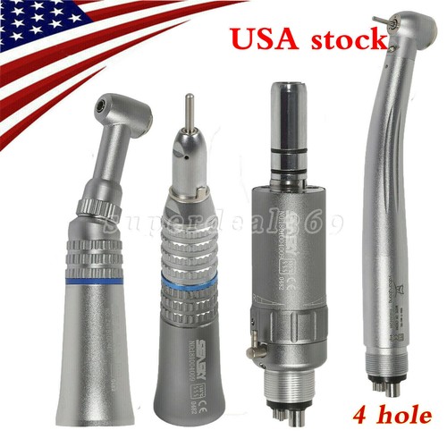 Dental LED E-generator High/Low Speed Turbine Handpiece Push 2/4H Fit NSK E-type - Picture 12 of 36