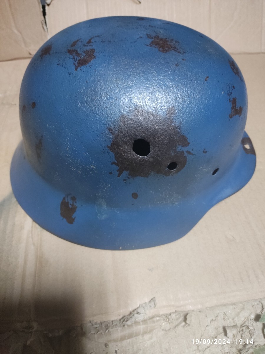 WW2 ドイツ軍 M35 ヘルメット Stahlhelm Wehrmacht German WWII M35 Steel Helmet- Stahlhelm 35 WW2 M1935- Extra