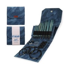 Lykke Long Tip Interchangeable Knitting Needle Set Indigo Indigo