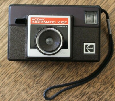 VINTAGE KODAK INSTAMATIC X-15F CAMERA 126 FILM | eBay
